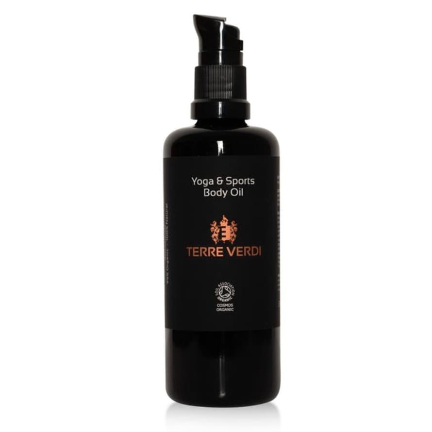 Terre Verdi Yoga & Sports Organic Body Oil