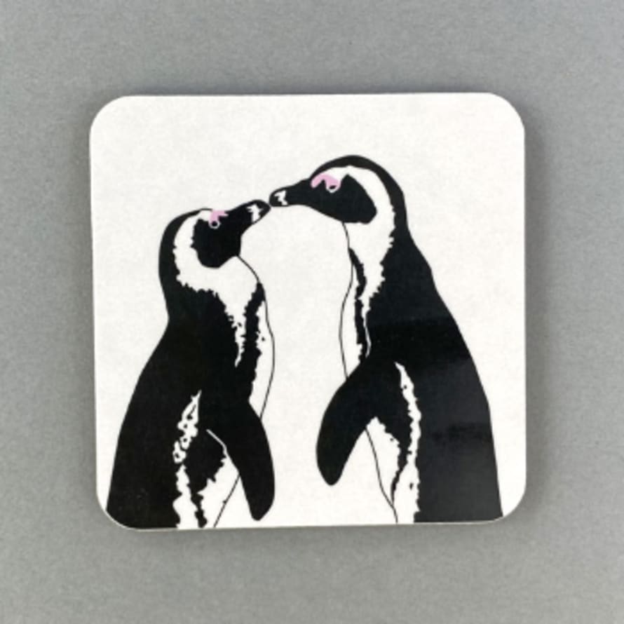 Penguin Ink African Kiss Coaster