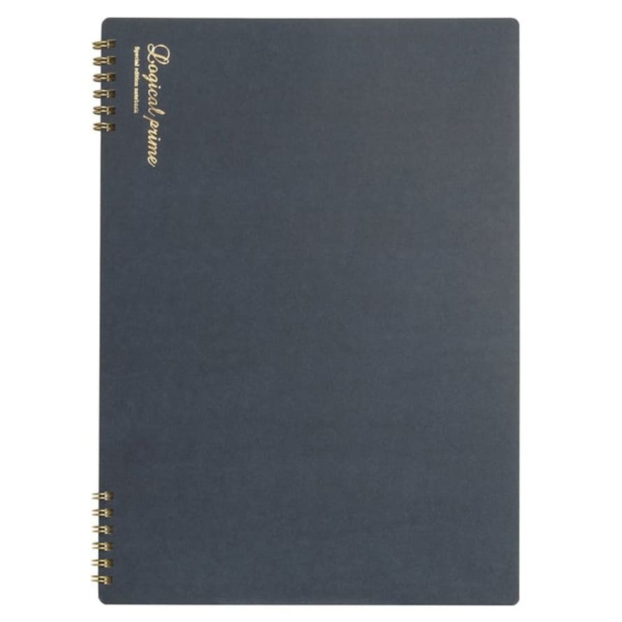 Nakabayashi Blue Logical Prime Ringbound Notebook A4 Ruled