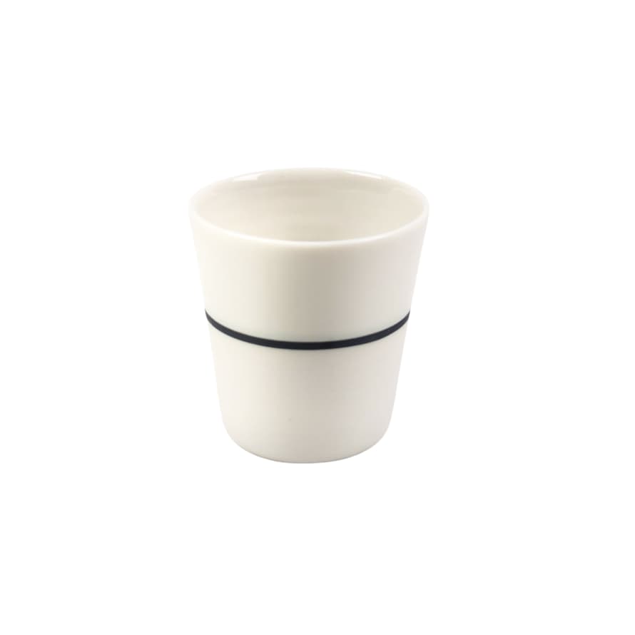 Sue Ure Maison Small Porcelain Beaker Ambit - White