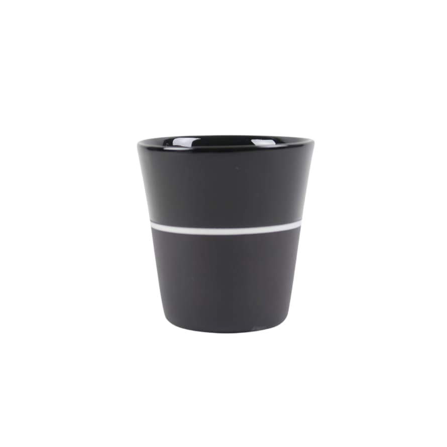 Sue Ure Maison Small Porcelain Beaker Ambit - Black