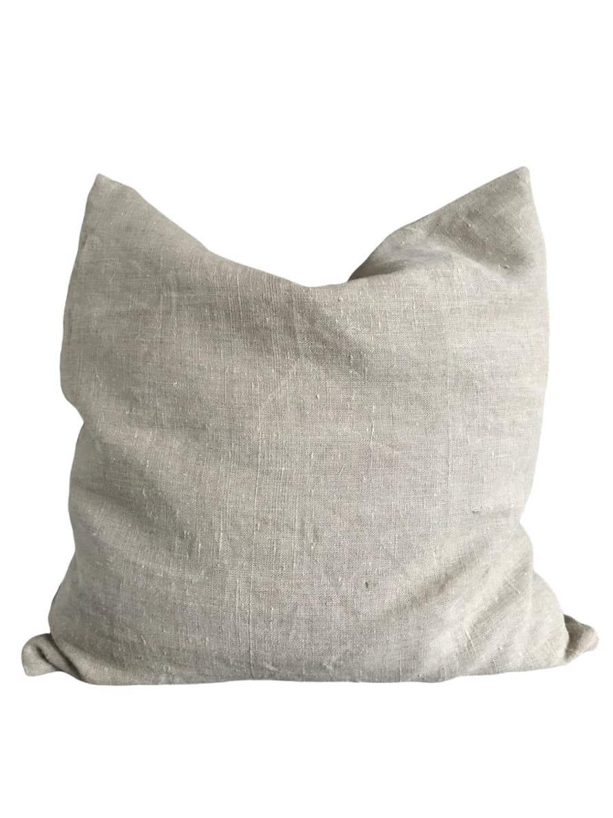 Window Dressing The Soul Natural Linen Cushion Cover 60x60