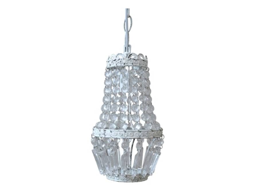 Chic Antique French Style Glass Chandelier