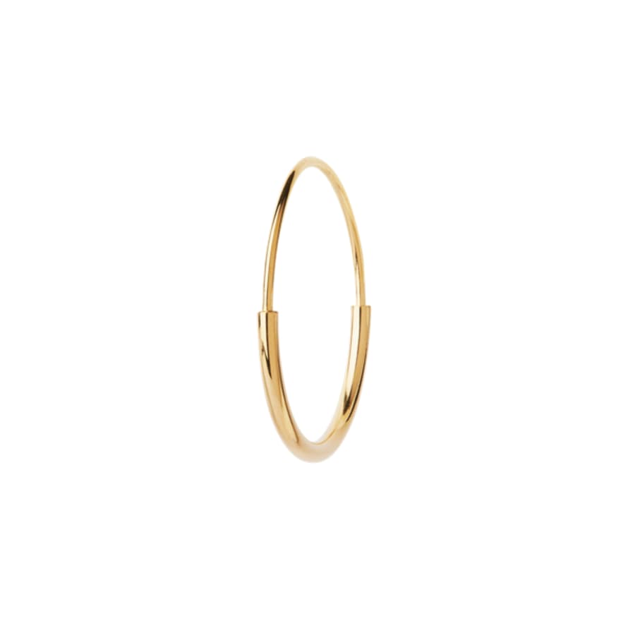 Maria Black | Delicate 22 Hoop Earring | 18k Gold