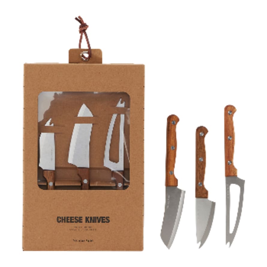 Nicolas Vahé  Set of 3 Cheese Knives