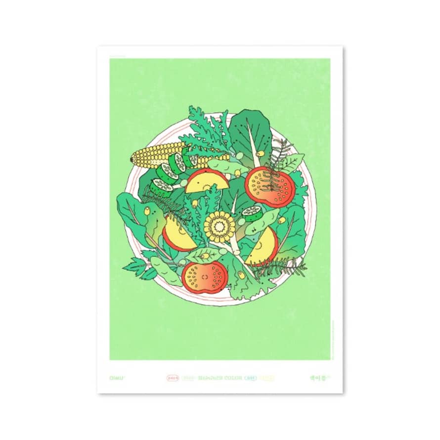 OIMU Colour Poster in Summer Salad