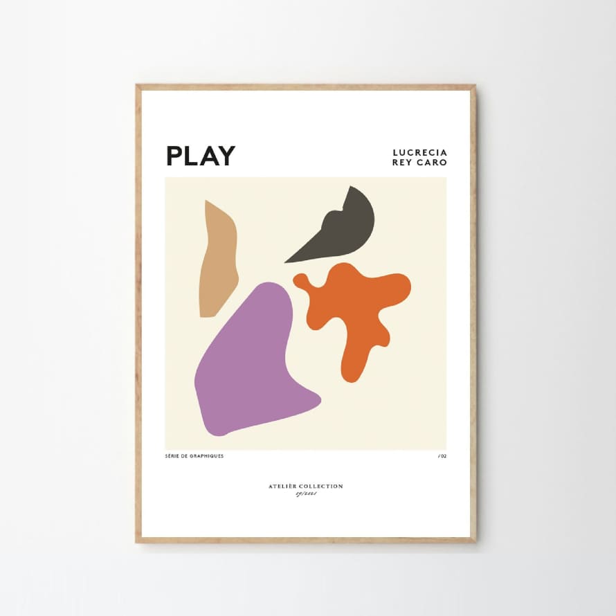 The Poster Club Lucrecia Rey Caro, Play - 50x70