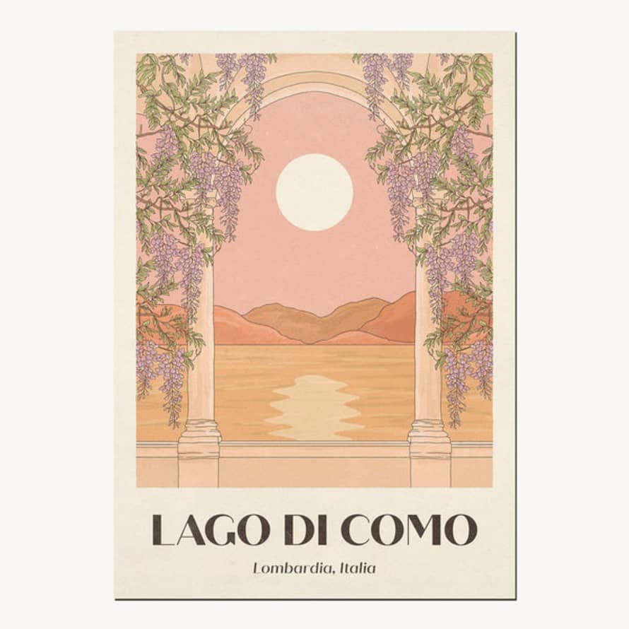 Cai & Jo Lago Di Como Print