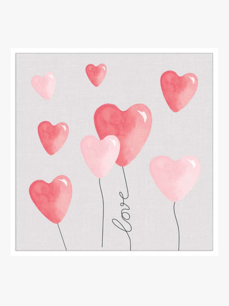 ARTEBENE Heart Balloon Napkins
