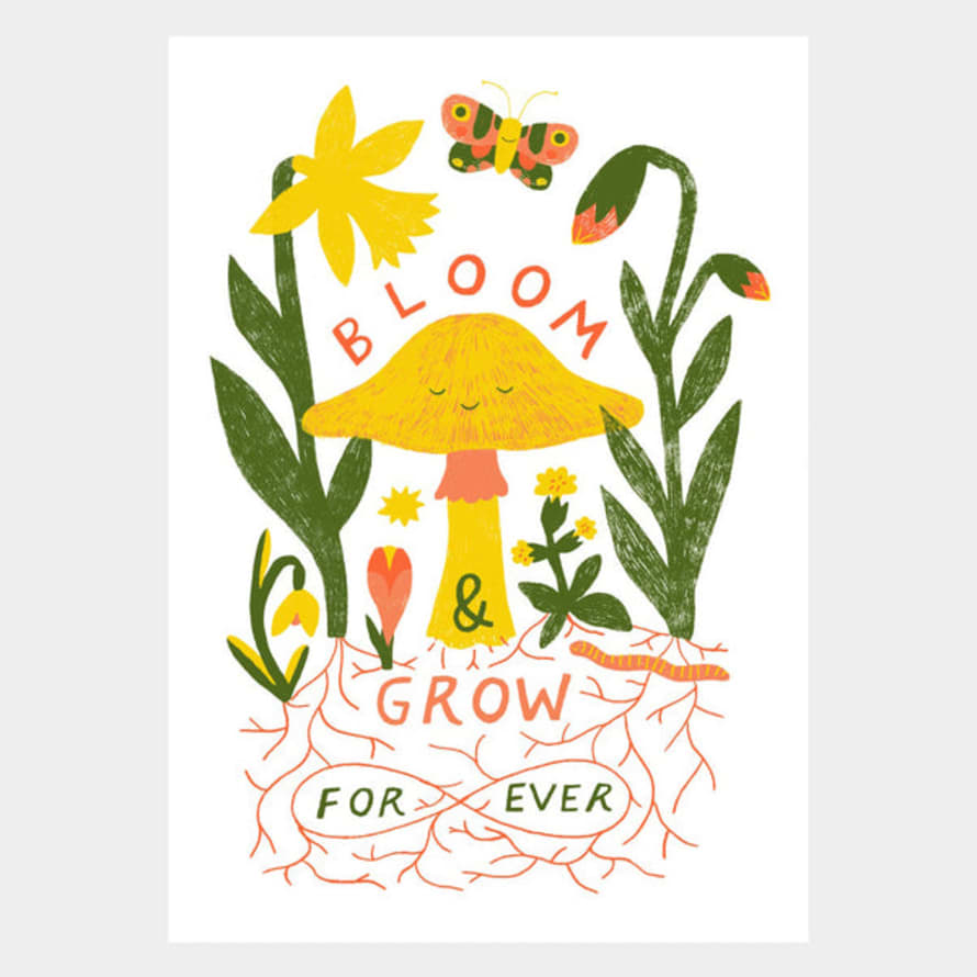 Lucy Scott Bloom And Grow Print