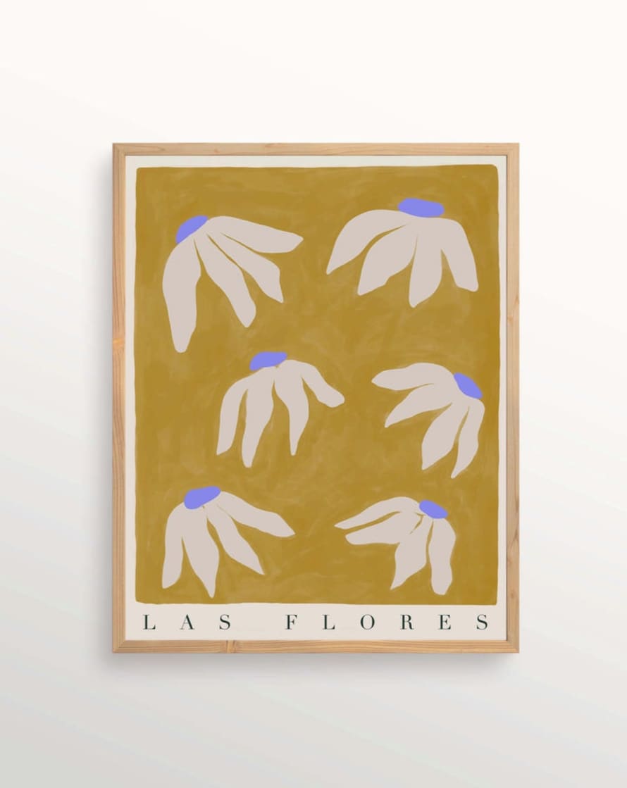 Carla Llanos Las Flores Print - Flowers #4 (30x40cm)