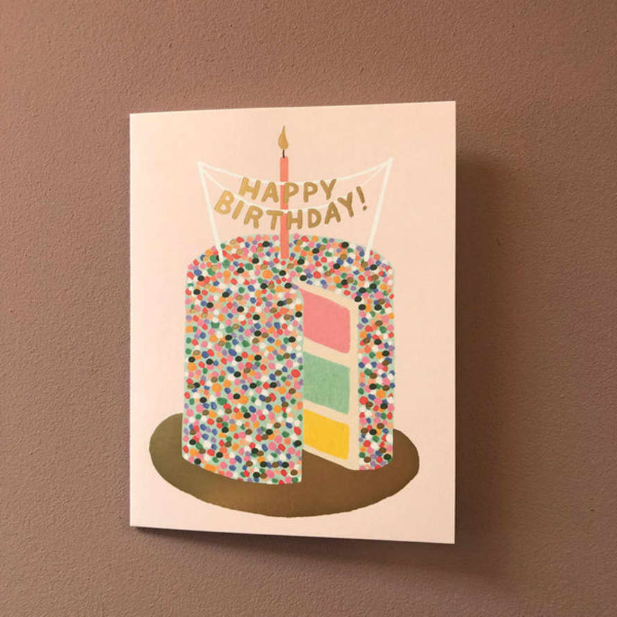 Rifle Paper Co. Layer Cake Birthday Birthday Card