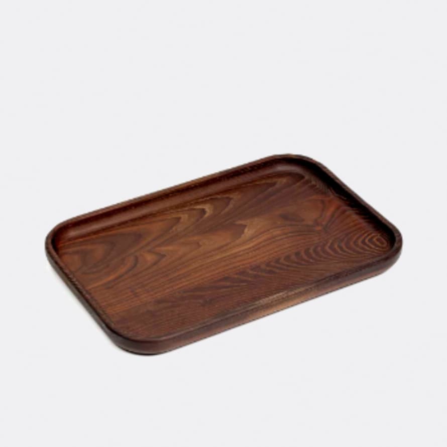 Serax Wood Pure Rectangular Tray with natural oil coating for kitchen or decorative