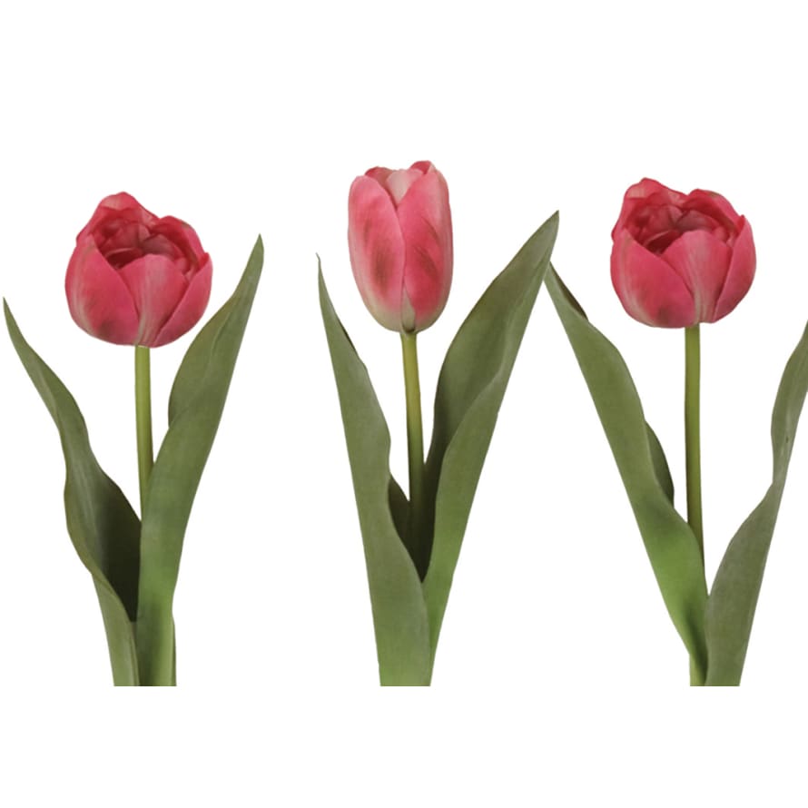 Grand Illusions Faux Pink Tulip