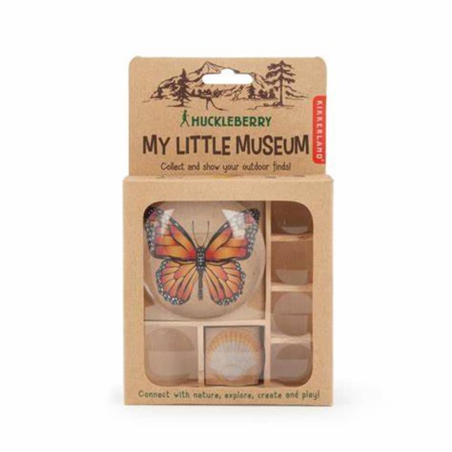 Kikkerland Design Huckleberry My Little Museum Bug Box