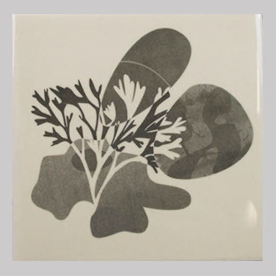 Alison Milner Pebbles and Seaweed Tile