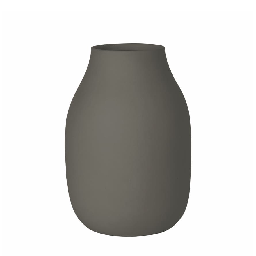 Blomus Steel Grey Colora Vase - Medium 