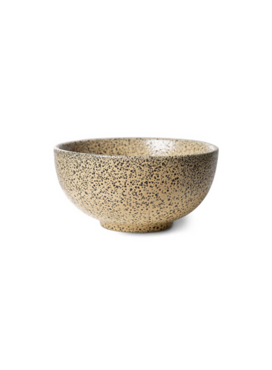 HK Living Gradient Ceramics Bowl In Peach