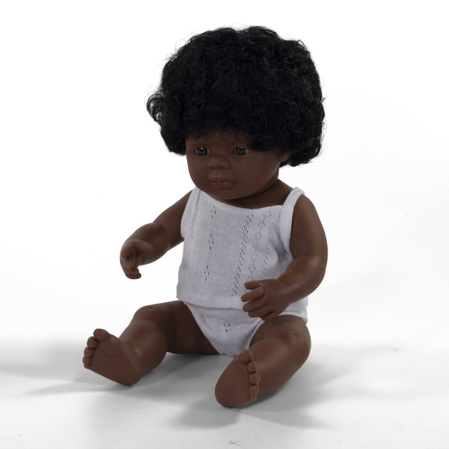Miniland Afroamerican Girl Doll
