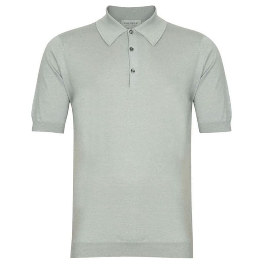 John Smedley Cisis Shirt - Pebble Grey