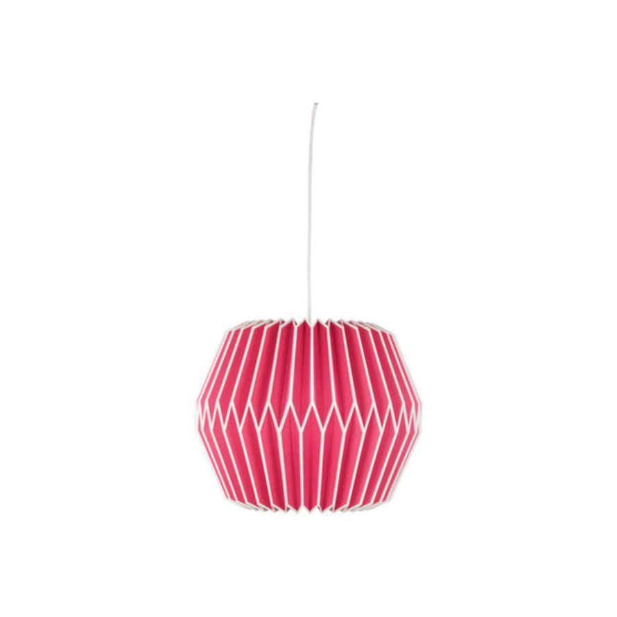 Ian Snow Pink Paper Lampshade