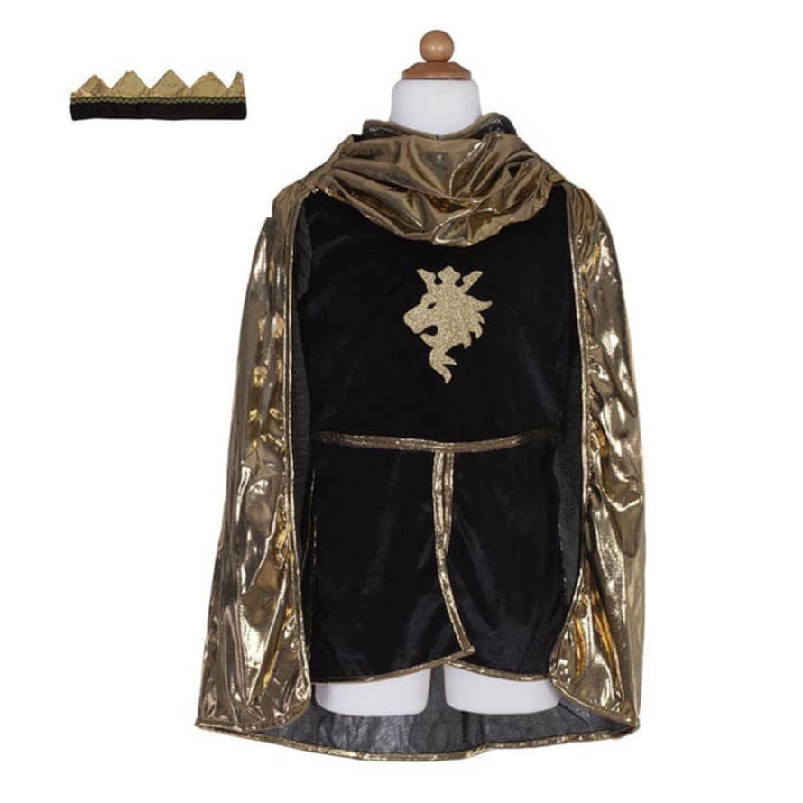 great pretenders Knight Set Gold With Tunic Cape And Crown