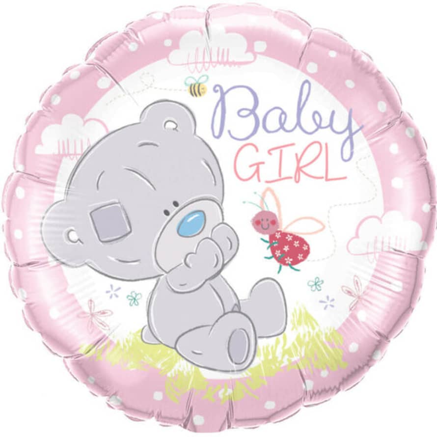 Anagram Baby Girl Tatty Teddy Balloon
