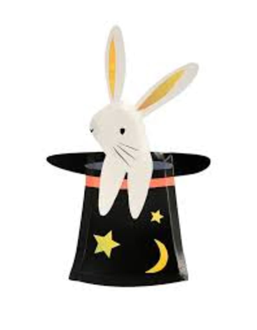 Meri Meri Bunny In Hat Shaped Plates