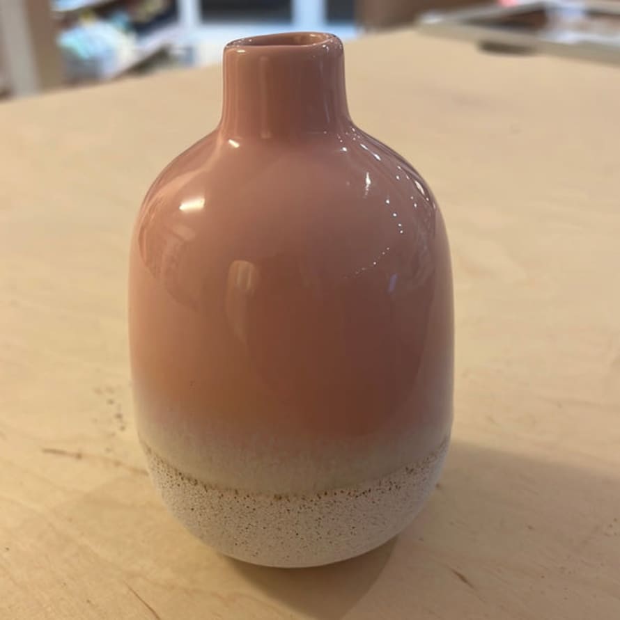 Sass & Belle  Mojave Glaze Pink Vase