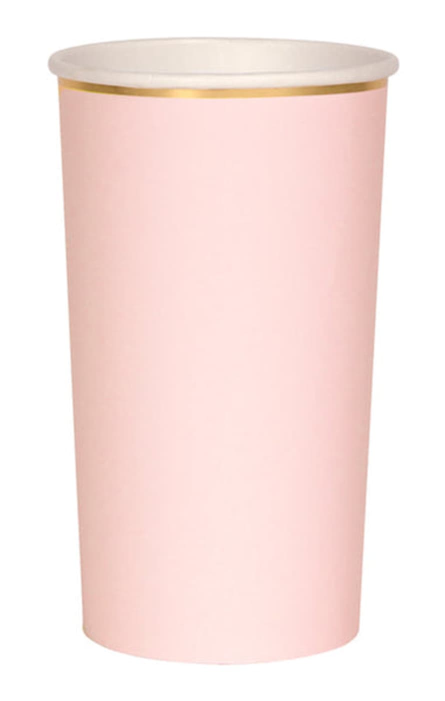 Meri Meri Pale Pink Highball Cups