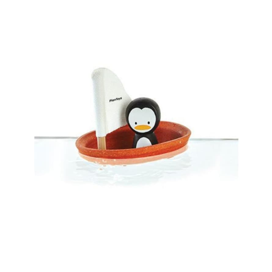 Plan Toys : Sailing Boat Penguin