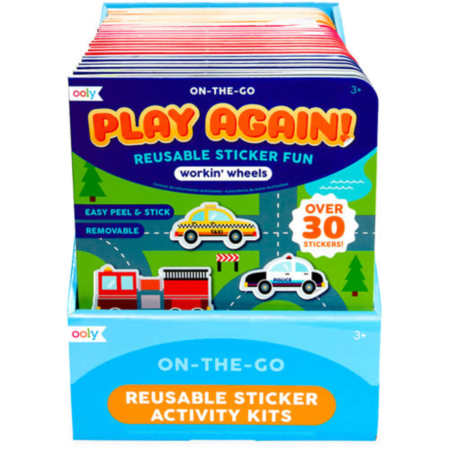 Ooly Play Again Mini On The Go Activity Kit Display – Loaded