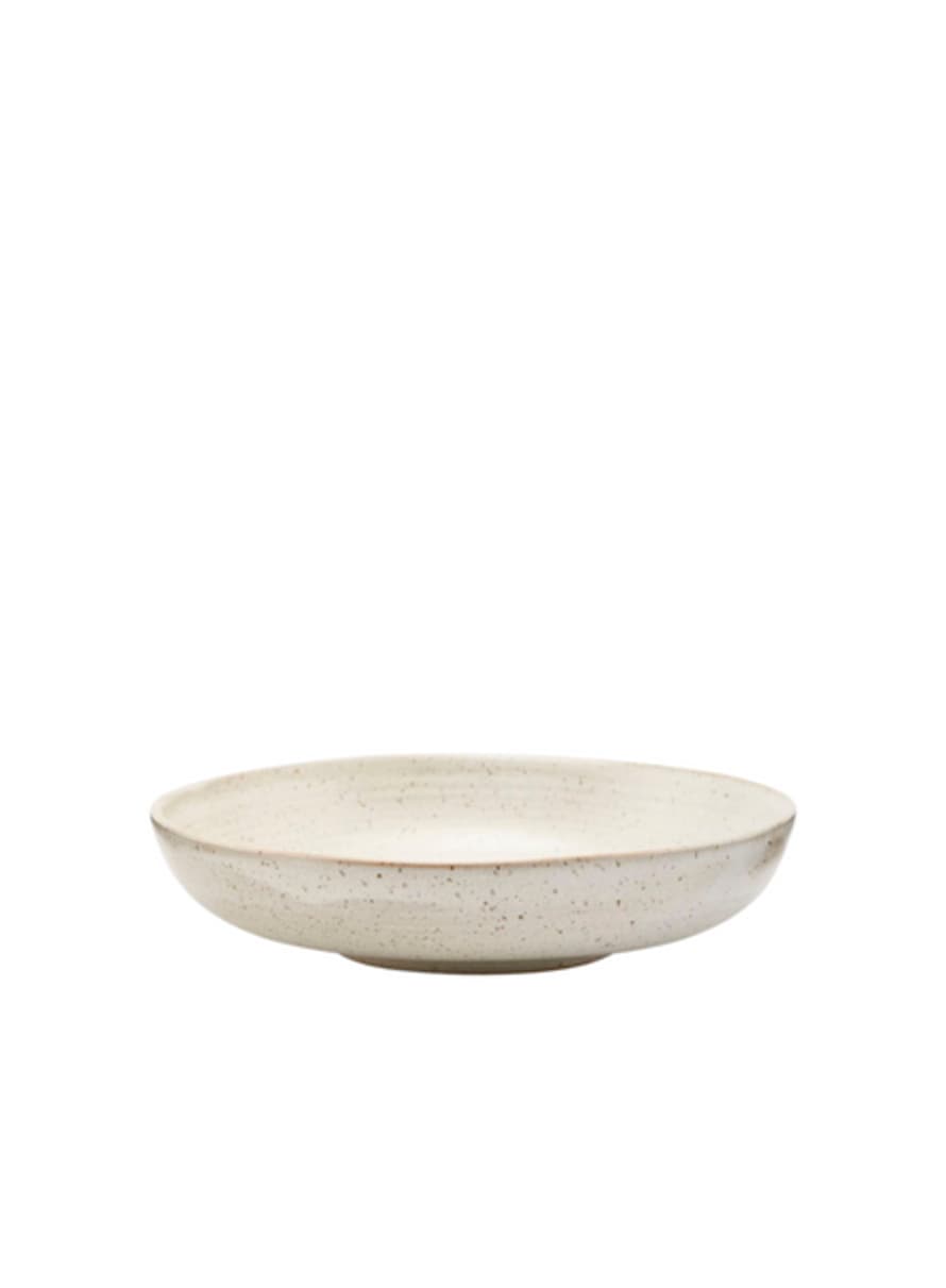 House Doctor Pion Bowl Grey/White