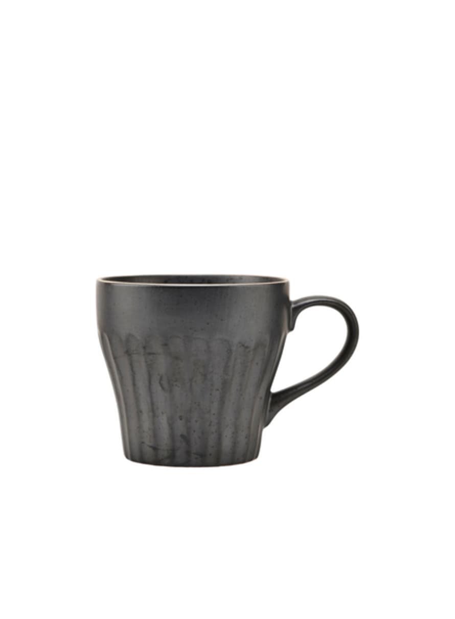 House Doctor Handled Berica Cup Black