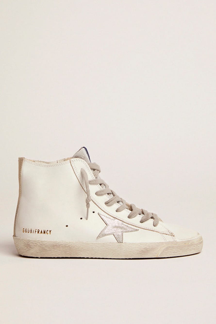 Golden Goose Deluxe Brand Francy Leather Upper Suede Laminated Star