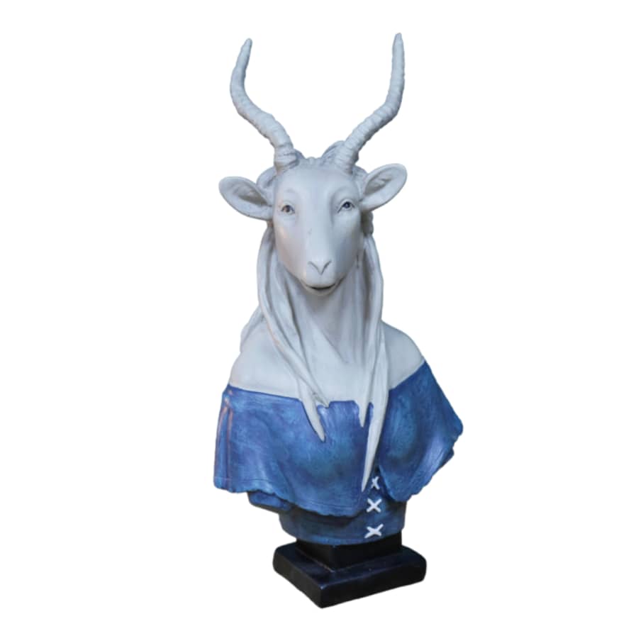 &Quirky Mystic Antelope Figure Bust