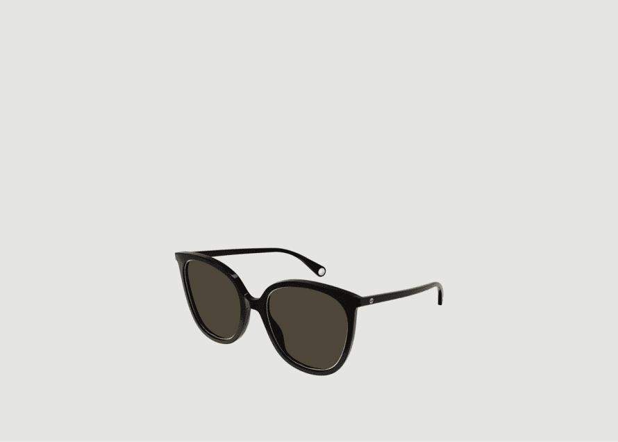 Gucci Sunglasses With Gold Rim
