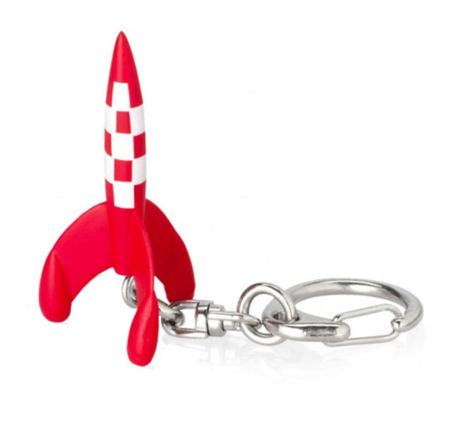Julia Davey Tintin Rocket Keyring