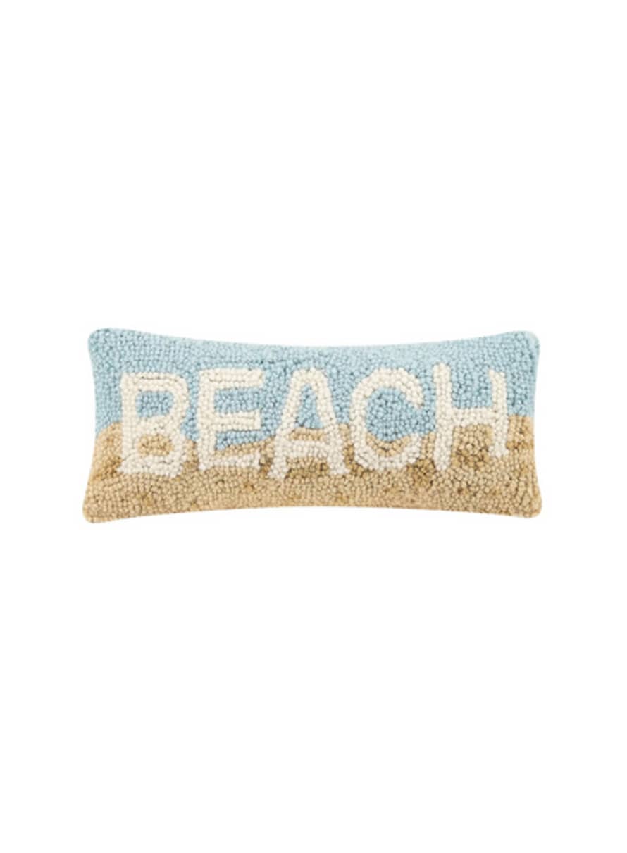 Peking Handicraft Sky/Sand Beach Hook Pillow