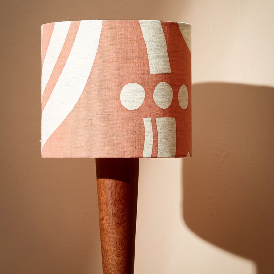 Claire Cartwright Marshmallow 8" Linen Lampshade