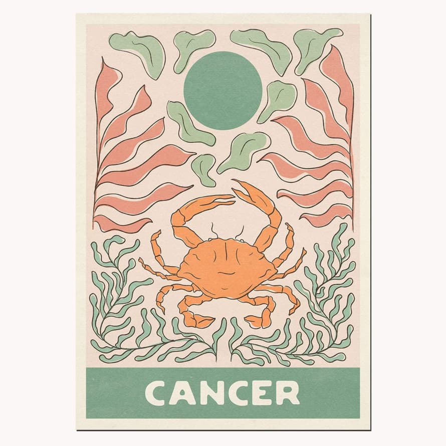 Cancer Print A4