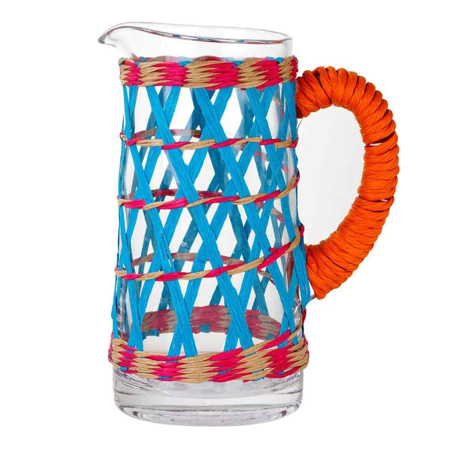 Talking Tables Boho Pitcher with Coloured Weave
