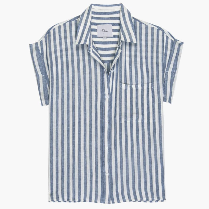 Rails Whitney Short Sleeve Shirt - Echo Stripe