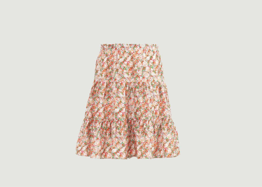 See by Chloe Flowery Mini Skirt