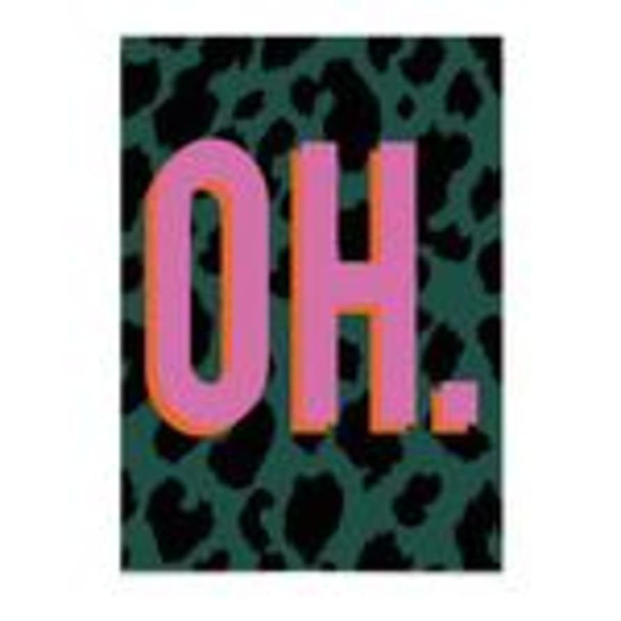 Mint Tea Boutique Kiss Me At The Disco 'the Nessa - Oh' A4 Print