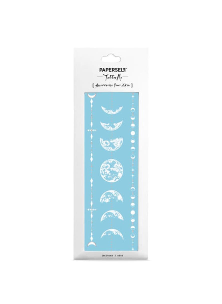 Paperself  Luna Temporary Tattoo Stickers