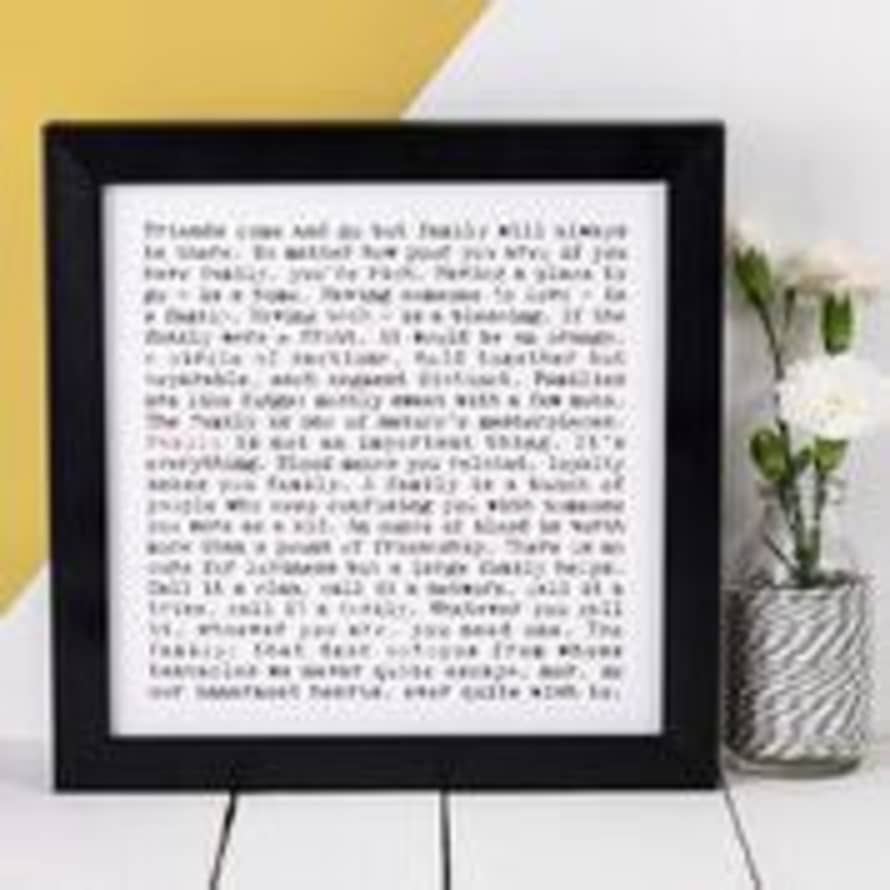 MintTeaBoutique Wise Words Prints - Family