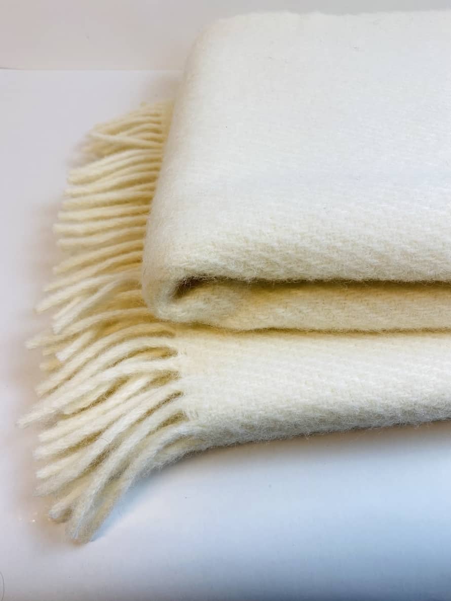 D&T Design Blanket Wool Natur FB 101