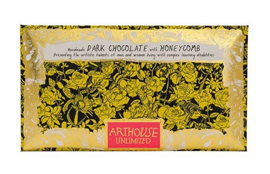 ARTHOUSE Unlimited Bee Free Dark Chocolate With Honeycomb