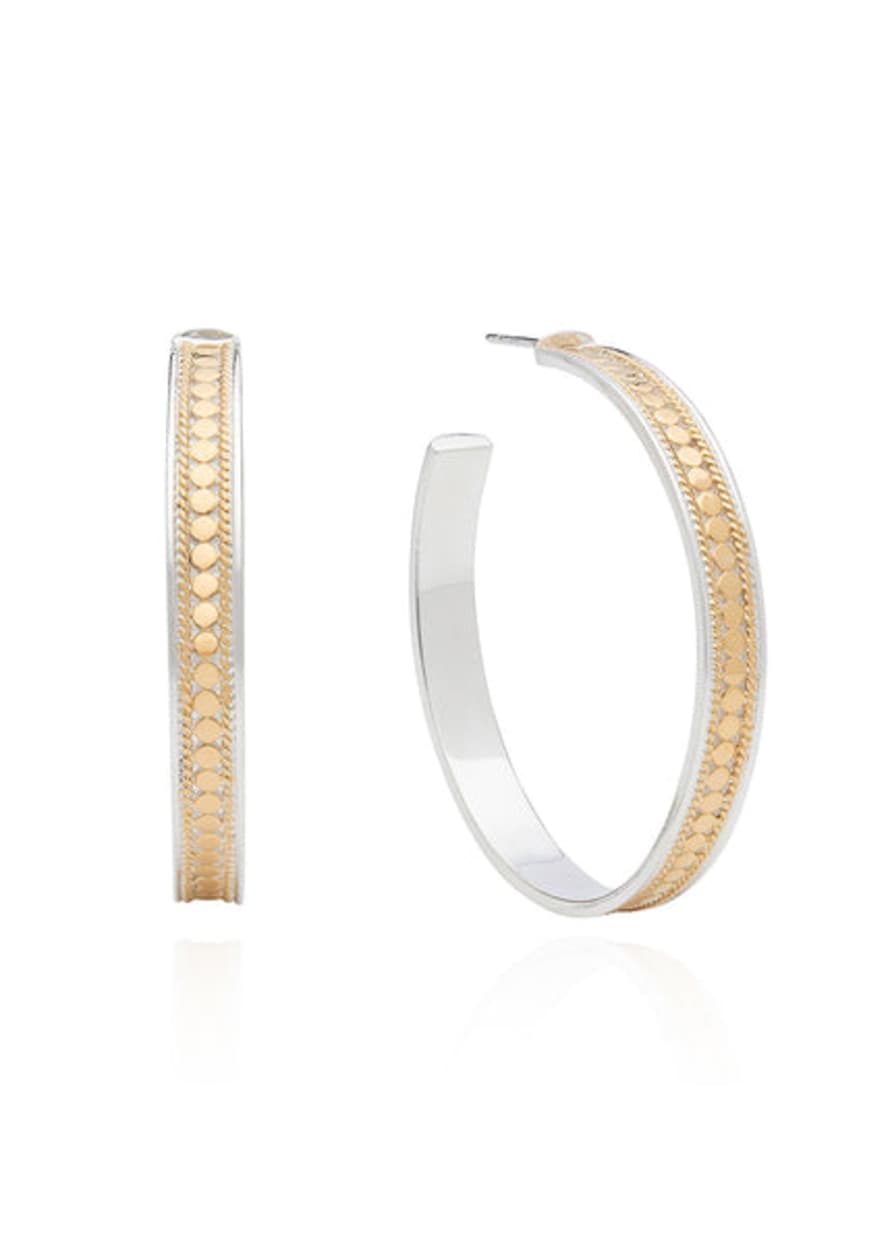 Anna Beck Classic Large Hoop Earrings - Gold